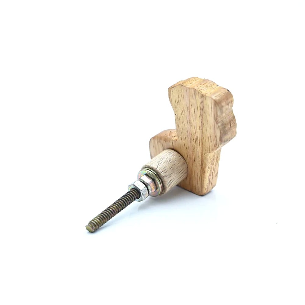 Kids Handmade Mango Wood Giraffe Drawer Knob